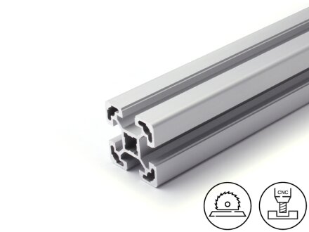 8mm groove 30x30 aluminum alloy profile
