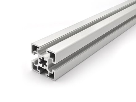 Profilo in alluminio 45x45 Sasola tipo B 10 pesante argento