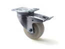 Swivel castor with brake 125 mm polyamide "heavy...