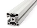 Profilo di copertura in alluminio I-tipo cava 8 lunghezza 0,5 m