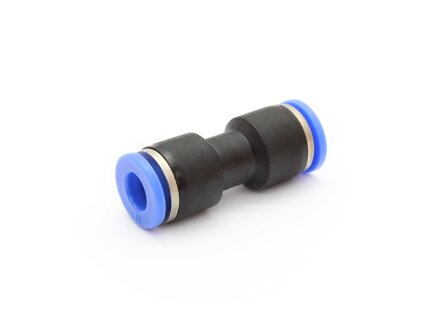 PU straight connector 06, 6mm