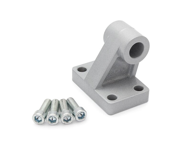 Zylinder Gabelkopf Flexokupplung für ISO-Kompaktzylinder VA Kupplung Stahl 