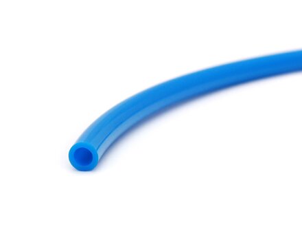 Manguera de aire comprimido poliuretano 6 mm, azul, longitud 1 metro