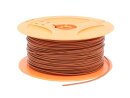 Kabel H05V-K, bruin, 0,5 mm, ring, lengte 100 meter