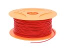 Cable H05V-K, rojo, 0.5qmm, anillo, longitud 1 metro