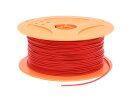 Kabel H05V-K op spoel, 0,75 mm, lengte 250 meter, kleur rood
