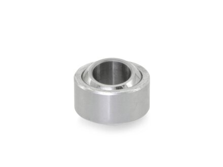 Cojinetes lisos esféricos, acero sin mantenimiento, diámetro interior de 8 mm - diámetro exterior de 19 mm