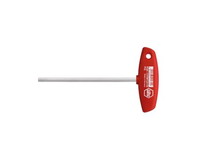 Hex driver with T-handle. plated 334 SW 6,0x100