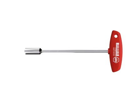 Hex nut driver with T-handle. plated 336 SW 13,0x125