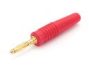 Banana plug 2mm, set of contact gold-plated, 10 pieces in a set (5 colors)