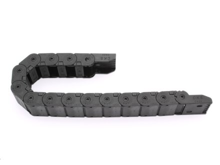 Energy chain CK 20, 40mm wide, 326mm / 400mm (10 sections + terminals)
