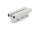 Linear trolley with 4 ball-bearing plastic rollers 100mm long, LWK 6-40