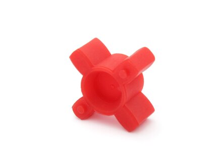 Estrella de plástico rojo 98SH A para acoplamiento de elastómero sin holguras JM25C