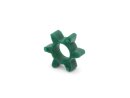 Plastic star green 64SH D for backlash elastomer coupling...