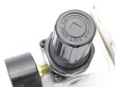 Reductor de presión - regulador de presión con manómetro, M5, EAR1000-01