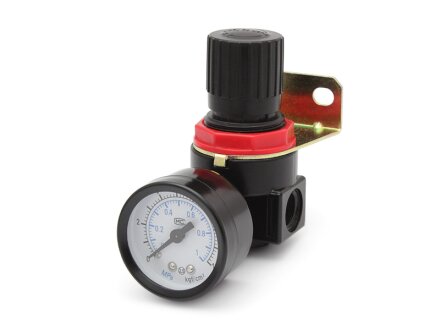 Pressure regulator - Pressure regulator with pressure gauge 1/4 inch, BR2000