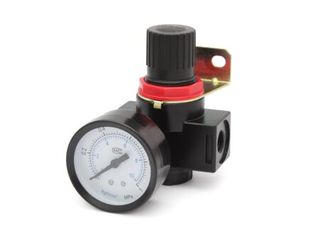 Pressure regulator - Pressure regulator with gauge compact 1/4 inch, AR2000