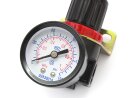 Reductor de presión: regulador de presión compacto con manómetro de 1/8 de pulgada, AR1500