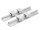 SET: 4x Linearlager TBR20UU / 2x Supported Rail TBS20, 800mm