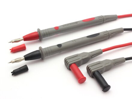 Cables de prueba de seguridad del multímetro 1000V / CATIII, calidad superior (variante 1)