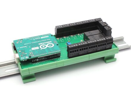 GRBL V1.1 CNC Board inkl. Arduino Uno und Halterung für Hutschiene