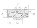 Linear guide MR 15 MK, steel - standard lengths (120 EUR...