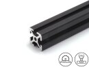 Aluminiumprofiel zwart 20x20L I-Type Groef 5, 0,49kg/m,...