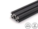 Aluminum Profile Black 20x40L I-Type Groove 5, 0,88kg/m,...
