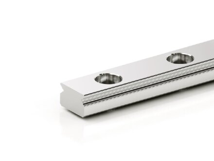 Linear guide MR 09 MK, steel - CUTTING to 1200mm (112 EUR / m + 6 EUR section)