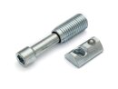 T-Matic connector 40 I-type groove 8 incl. Fastening set