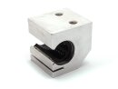 Aluminum housing for linear bearings, lateral, open,...