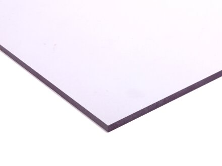 Plaque en PETG incolore, épaisseur 3mm, coupe - longueur et largeur sélectionnables