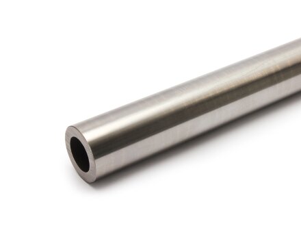 Hollow shaft 30x19mm h6, ground and hardened, material C60E (1.1221), 3.32kg/m, cut 50-3000mm