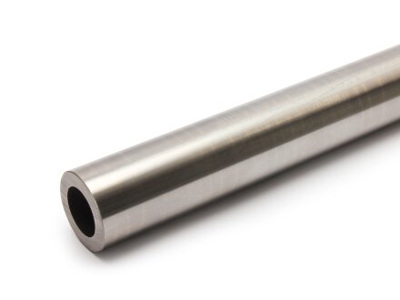 Hollow shaft 50x29mm h6, ground and hardened, material C60E (1.1221), 10.22kg/m, cut 50-3000mm