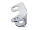 Steering knuckle right / 15° caster / 15° spread / 5mm steel, galvanized