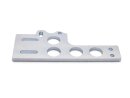 Plate brake - 10mm steel, zinc plated