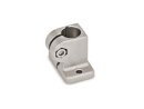 Stainless steel foot clamp connector with 2 mounting...
