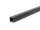 Afdek- &randprofiel zwart I-type sleuf 6 lengte 0,5 meter