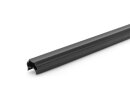 Afdek- &randprofiel zwart B-type sleuf 6, lengte 0,5 meter