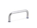 Hygienic design stainless steel U-handles, surface PL...
