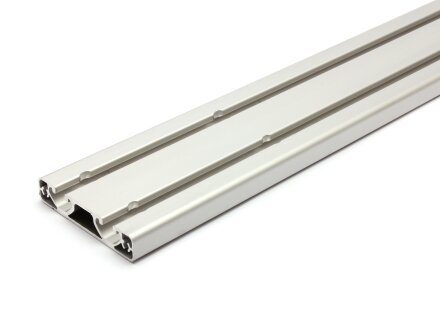 Aluminum profile 80x16E slot 8 (ultra light) - 480mm incl. CNC machining battery holder
