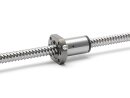 Ball screw SFS1620-DM-DFL 2560mm, fixed bearing seat on both sides, for Easy-Mechatronics System 1620A/1630-Pro - L2500