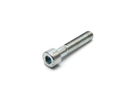 DIN 912 socket head cap screw with I-6kt, 8.8, zinc-plated 8X60 with thread up to the head