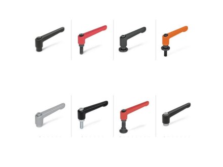 Adjustable clamp lift. Version selectable