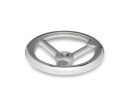 DIN hand wheel, cast iron or aluminum, design selectable GG-140-K15-D