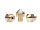 Bondtech Brass Nozzle M6×1×5×13 1.75. Size: 0.40