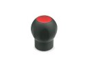 ELESA Softline ball handle, with cover cap, design...