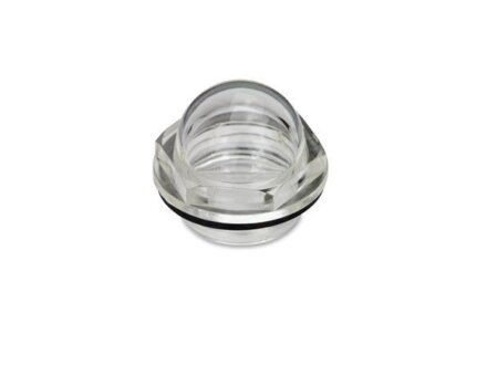Oil sight glass without marking ring plastic