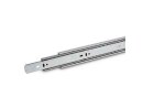 Telescopic rails with full extension and cushioned...