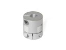 Elastomer claw couplings with clamping hub